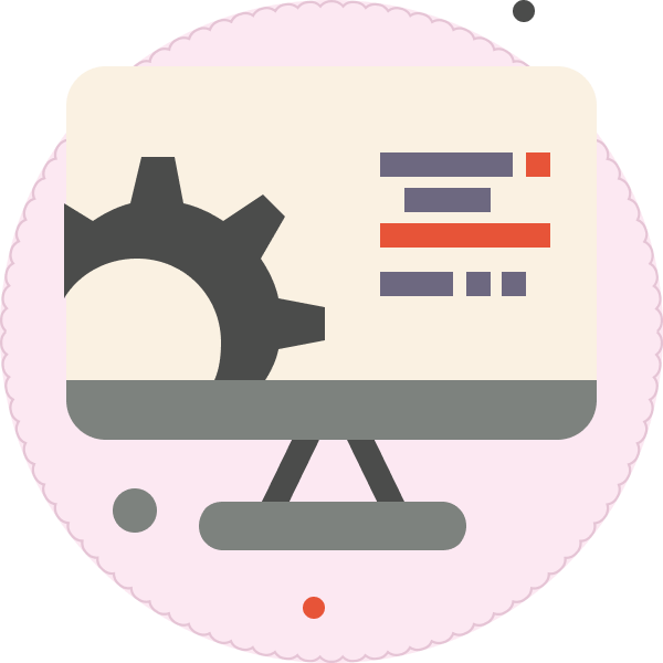 Icône de configuration du système